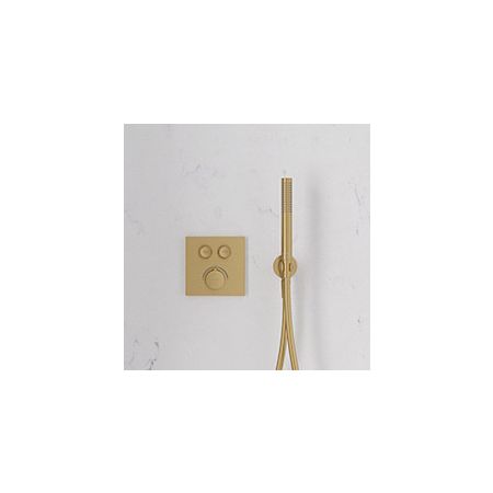 Oltens Ume Handbrause, gebürstetes Gold 37106810