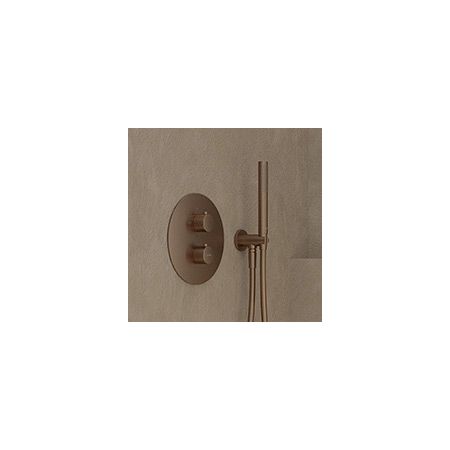 Oltens Katla thermostatische Unterputzdusch- und Wannenbatterie, gebürstetes Kupfer 34600610
