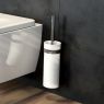 Oltens Vernal hängende Toilettenbürste mit Griff Keramik weiß/Chrom 82102000 zdj.6
