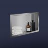 Oltens Grotta Einbauregal 30x60x10 cm aus Edelstahl 97001100 zdj.8