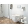 Oltens Vernal szczotka toaletowa wisząca  biała ceramika/chrom 82102000 zdj.4