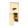 Oltens Gota concealed installation kit with 30 cm Vindel (S) rainshower and Sog shower set, glossy gold 36604800 zdj.3