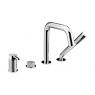 Oltens Rann bateria wannowo-prysznicowa 4 otworowa nawannowa chrom 34205100 zdj.1