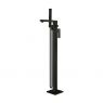 Oltens Gota free-standing complete bath and shower mixer tap, matte black 34301300 zdj.1