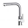 Oltens Myvat pillar kitchen mixer tap with pull-out spout, chrome finish 35205100 zdj.1