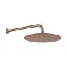 Oltens Vindel rainshower head 30 cm round, brushed copper 37006610 zdj.1