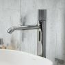 Oltens Hamnes high pillar basin mixer tap chrome finish 32505100 zdj.8
