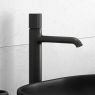 Oltens Hamnes high pillar basin mixer tap matte black 32402300 zdj.7