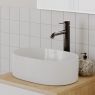 Oltens Lom Thin Aufsatzwaschbecken 52x30 cm mit SmartClean-Beschichtung weiß 40828000 zdj.9