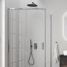 Satz Oltens Hadsel Unterputz-Batterie mit Regenbrause 30 cm Vindel und Duschset Ume, Graphit 36625400 zdj.3