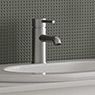 Oltens Molle stehende Waschbecken-Mischbatterie, Nickel 32200910 zdj.5