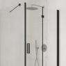 Set of Oltens Molle flush-mounted mixer tap with 30 cm Vindel rainfall shower head, the shower set included, nickel 36600910 zdj.3