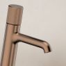 Oltens Hamnes pillar basin mixer tap, brushed copper 32202610 zdj.4