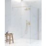 Oltens Lagan (S) rameno hlavové sprchy 40 cm, obdélníkové, lesklá zlatá 39401800 zdj.3