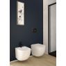 Oltens Lule glass toilet flush button black/chrome/black 57201300 zdj.7