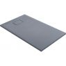 Oltens Bergytan rectangle shower tray 120x70 cm RockSurface grey concrete 15102700 zdj.1
