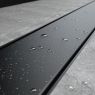 Oltens Langan 90 linear shower drain 90 cm with a flange and reversible grid, black matte 30008300 zdj.9