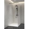 Oltens Bergytan rectangle shower tray 140x70 cm RockSurface white 15105000 zdj.4