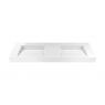 Oltens Stila Wall-Mounted Lavatory Basin 140x45 cm LavaForm, gloss white 40005000 zdj.3