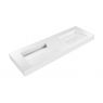 Oltens Stila Wall-Mounted Lavatory Basin 140x45 cm LavaForm, gloss white 40005000 zdj.4