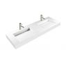 Oltens Stila umywalka 140x45 cm ścienna LavaForm biały mat 40005900 zdj.5