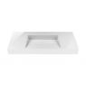 Oltens Lun 100 cm vanity cabinet with Stila LavaForm washbasin, matte white/glossy white 68792000 zdj.6