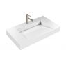 Oltens Lun 80 cm vanity cabinet with Stila LavaForm washbasin, matte black/matte white 68791300 zdj.8