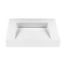 Oltens Vernal set: 60 cm vanity unit with Stila LavaForm washbasin in matt black/matt white 68841300 zdj.11