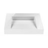 Oltens Lun 60 cm vanity cabinet with Stila LavaForm washbasin, oak/glossy white 68788060 zdj.6