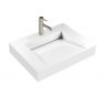 Oltens Lun 60 cm vanity cabinet with Stila LavaForm washbasin, oak/glossy white 68788060 zdj.8