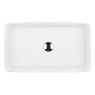 Oltens Solberg countertop wash basin 62x41,5 cm rectangular with SmartClean film white 40818000 zdj.3