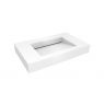 Oltens Stila umywalka 100x45 cm ścienna LavaForm biały połysk 40003000 zdj.1