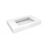 Oltens Stila umywalka 100x45 cm ścienna LavaForm biały mat 40003900 zdj.1