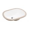 Oltens Gapa 56x41 cm undermount oval washbasin in white 40104000 zdj.4