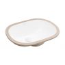 Oltens Gapa 56x41 cm undermount oval washbasin in white 40104000 zdj.6