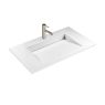 Oltens Stila Möbelwaschbecken 90x45 cm LavaForm, Weiß matt 40202900 zdj.4