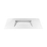 Oltens Vernal set: 100 cm vanity unit with Stila LavaForm washbasin in matt black/gloss white 68812300 zdj.11