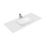 Oltens Kalla cabinet wash basin 100x46 cm LavaForm, matte white 40211900 zdj.9