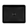 Oltens Forde 51x40,5 cm countertop washbasin rectangular black matte 40303300 zdj.3