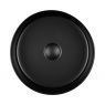 Oltens Lagde 35,5 cm countertop washbasin round with SmartClean coating black matte 40804300 zdj.3