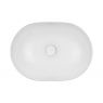 Oltens Hamnes Thin umyvadlo 49,5 x 35,5 cm na desku, oválné, bílé 40319000 zdj.1