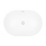 Oltens Tive countertop basin 59x40 cm with SmartClean coating, white 40823000 zdj.4