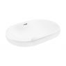 Oltens Tive countertop basin 59x40 cm with SmartClean coating, white 40823000 zdj.5