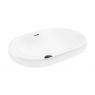 Oltens Tive countertop basin 59x40 cm with SmartClean coating, white 40823000 zdj.9