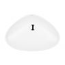 Oltens Vala countertop basin 59x39 cm with SmartClean coating, white 40825000 zdj.3