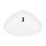 Oltens Vala countertop basin 59x39 cm with SmartClean coating, white 40825000 zdj.11