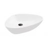 Oltens Vala countertop basin 59x39 cm with SmartClean coating, white 40825000 zdj.6