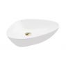 Oltens Vala countertop basin 59x39 cm with SmartClean coating, white 40825000 zdj.8