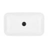 Oltens Hadsel umywalka 61x35 cm nablatowa prostokątna biała 40326000 zdj.7