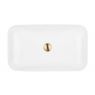 Oltens Hadsel umywalka 61x35 cm nablatowa prostokątna biała 40326000 zdj.9